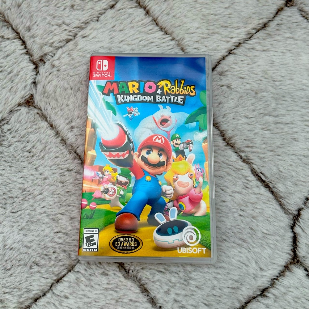 Nintendo Switch Game: Mario + Rabbids Kingdom Battle 🍄